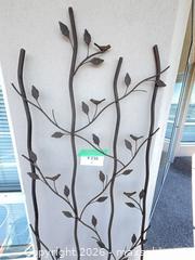 MaxSold Auction: Wrought Iron Wall Leaf & Bird Trellises - New Westminster (British Columbia, Canada) PARTNER MANAGED Downsizing Online Auction - Quayside Drive (CONDO)