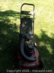 MaxSold Auction: Brute/MTD Push Lawn Mower with Briggs & Stratton 3.75 HP + attachments B - Brantford (Ontario, Canada) Estate Sale Online Auction - Fieldstone Circle