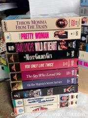 MaxSold Auction: VHS tapes  - Calgary (Alberta, Canada) SELLER MANAGED Estate Sale Online Auction - 59 Avenue Southeast