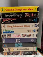MaxSold Auction: VHS tapes  - Calgary (Alberta, Canada) SELLER MANAGED Estate Sale Online Auction - 59 Avenue Southeast