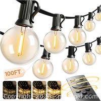 MaxSold Auction: Addlon 100 ft G40 Edison Globe String Lights — Warm White - Ottawa (Ontario, Canada) SELLER MANAGED Charity/Fundraising Online Auction - Blackburn Avenue