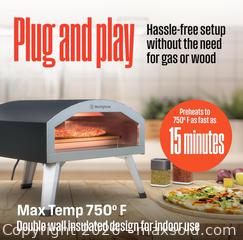 MaxSold Auction: Westinghouse Electric Pizza Oven with 12" Ceramic Stone - Ottawa (Ontario, Canada) SELLER MANAGED Charity/Fundraising Online Auction - Blackburn Avenue