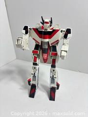 MaxSold Auction: Transformers Hasbro G1 Jetfire/Skyfire Autobot Action Figure - Hamilton (Ontario, Canada) SELLER MANAGED Downsizing Online Auction - Barnesdale Avenue S
