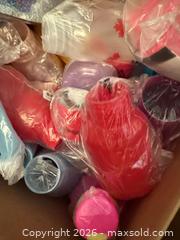 MaxSold Auction: Assorted New Plastic Tupperware Plates, Bowls & Cups and more - 80+ pcs - Langford (British Columbia, Canada) PARTNER MANAGED Estate Sale Online Auction - Glen Lake Road