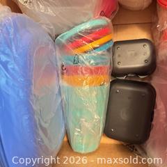 MaxSold Auction: Large Lot of New Tupperware - Assorted Plastic Food Storage Bowls with Lids - Langford (British Columbia, Canada) PARTNER MANAGED Estate Sale Online Auction - Glen Lake Road