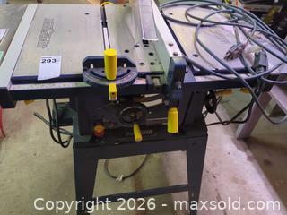 MaxSold Auction: Mastercraft 10 inch Corded Table Saw with Stand - Langford (British Columbia, Canada) PARTNER MANAGED Estate Sale Online Auction - Glen Lake Road