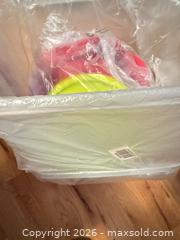 MaxSold Auction: New Tupperware Plastic Food Storage Containers Lot with Lids - Langford (British Columbia, Canada) PARTNER MANAGED Estate Sale Online Auction - Glen Lake Road