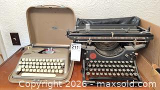 MaxSold Auction: Underwood / Cole Steel Vintage Manual Typewriter with Case - Langford (British Columbia, Canada) PARTNER MANAGED Estate Sale Online Auction - Glen Lake Road