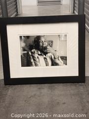 MaxSold Auction: Framed Black & White Landscape Photograph with White Mat - Yonkers (New York, USA) SELLER MANAGED Downsizing Online Auction - Riverdale Avenue (STORAGE)