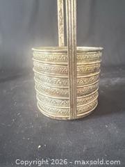 MaxSold Auction: Birks Sterling silver cut-glass drink coaster set with a matching caddy - Richmond Hill (Ontario, Canada) SELLER MANAGED Downsizing Online Auction - Townwood Drive