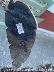 MaxSold Auction: Antique hand carved Balinese shutter mirror and dirty wood carving  - View Royal (British Columbia, Canada) SELLER MANAGED Downsizing Online Auction - Glentana Road