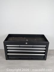 MaxSold Auction: Black Metal Multi-Drawer Mechanic's Tool Box Chest - Cobourg (Ontario, Canada) SELLER MANAGED Downsizing Online Auction - Division