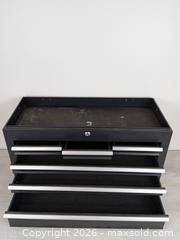 MaxSold Auction: Black Metal Multi-Drawer Mechanic's Tool Box Chest - Cobourg (Ontario, Canada) SELLER MANAGED Downsizing Online Auction - Division