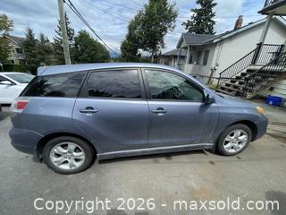 MaxSold Auction: 2008 Toyota Matrix XR 2T1KR32E08C710753 - Burnaby (British Columbia, Canada) SELLER MANAGED Downsizing Online Auction - Jersey Avenue