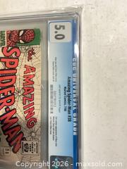 MaxSold Auction: July 1966 Marvel Comics #38 the Amazing Spiderman- lot 1138 - East Cocalico Township (Pennsylvania, USA) PARTNER MANAGED Estate Sale Online Auction - West Church Street