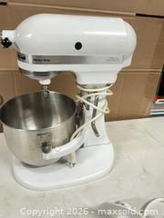 MaxSold Auction: Kitchen Aid Heavy Duty Mixer - lot 75 - East Cocalico Township (Pennsylvania, USA) PARTNER MANAGED Estate Sale Online Auction - West Church Street