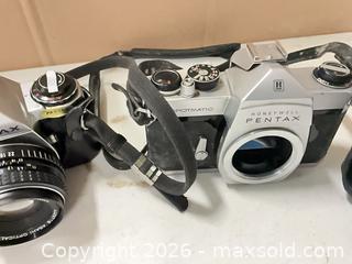 MaxSold Auction: Pentax camera lot - lot 1186 - East Cocalico Township (Pennsylvania, USA) PARTNER MANAGED Estate Sale Online Auction - West Church Street