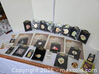 MaxSold Auction: Disney Enamel Collectible Pins – Assorted Characters FR - Doylestown Township (Pennsylvania, USA) PARTNER MANAGED Downsizing Online Auction - Country Brook Drive