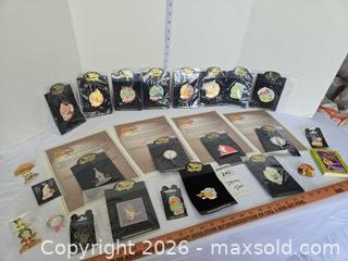 MaxSold Auction: Disney Enamel Collectible Pins – Assorted Characters FR - Doylestown Township (Pennsylvania, USA) PARTNER MANAGED Downsizing Online Auction - Country Brook Drive