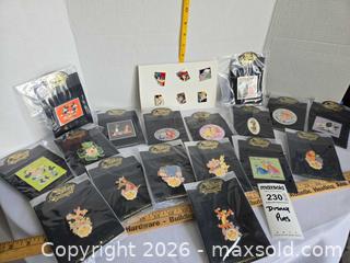 MaxSold Auction: Disney Enamel Pin Lot — Mickey & Friends, Princesses (11-20) FR - Doylestown Township (Pennsylvania, USA) PARTNER MANAGED Downsizing Online Auction - Country Brook Drive