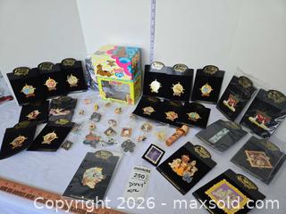 MaxSold Auction: Disney & Scooby-Doo Assorted Collectible Pins with Jewelry Box FR - Doylestown Township (Pennsylvania, USA) PARTNER MANAGED Downsizing Online Auction - Country Brook Drive