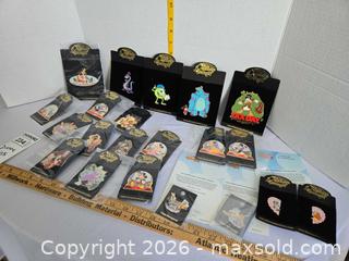 MaxSold Auction: Disney Tokyo Disneyland Enamel Collectible Pins Lot (2000s) FR - Doylestown Township (Pennsylvania, USA) PARTNER MANAGED Downsizing Online Auction - Country Brook Drive