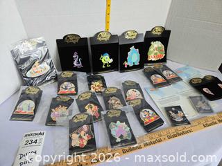 MaxSold Auction: Disney Tokyo Disneyland Enamel Collectible Pins Lot (2000s) FR - Doylestown Township (Pennsylvania, USA) PARTNER MANAGED Downsizing Online Auction - Country Brook Drive