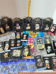 MaxSold Auction: Disney Tokyo Disneyland Enamel Pins, Keychains & Charms Lot B - Doylestown Township (Pennsylvania, USA) PARTNER MANAGED Downsizing Online Auction - Country Brook Drive