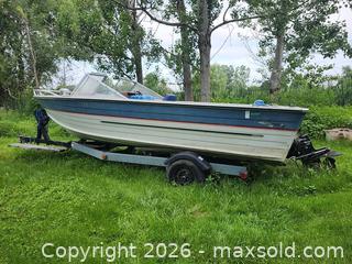 MaxSold Auction: Springbok Aluminum Boat with Trailer - Prince Edward (Ontario, Canada) PARTNER MANAGED Downsizing Online Auction - East County Road 29