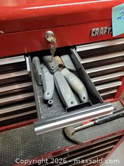 MaxSold Auction: Craftsman Red Steel Tool Chest, 9-12 Drawer - High Bridge (New Jersey, USA) PARTNER MANAGED Estate Sale Online Auction -  West Main Street