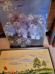 MaxSold Auction: Lot of 6+ Framed Prints, Embroidery & Cross-Stitch - High Bridge (New Jersey, USA) PARTNER MANAGED Estate Sale Online Auction -  West Main Street
