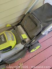 MaxSold Auction: Ryobi 40V 21-inch Brushless Cordless 3-in-1 Lawn Mower and charger - High Bridge (New Jersey, USA) PARTNER MANAGED Estate Sale Online Auction -  West Main Street