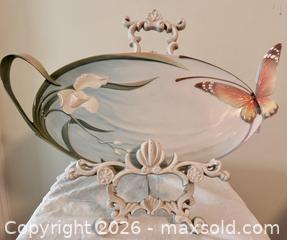 MaxSold Auction: Franz Butterfly 14 Piece Tea Set  - West Windsor Township (New Jersey, USA) SELLER MANAGED Estate Sale Online Auction - Wilson Way South