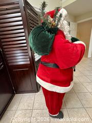 MaxSold Auction: Life?Size 58" Standing Santa Claus–Full Regalia with Gift - West Windsor Township (New Jersey, USA) SELLER MANAGED Estate Sale Online Auction - Wilson Way South