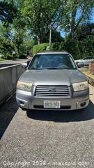 MaxSold Auction: 2007 Subaru Forester Silver AWD with Roof Rack, Tow Hitch VIN: JF1SG65607H730884 - Toronto (Ontario, Canada) PARTNER MANAGED Estate Sale Online Auction -  Saint Andrews Gardens