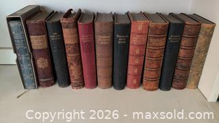 MaxSold Auction: Antique Hardcover Classic Poetry Collection — 10–13 Volumes - Toronto (Ontario, Canada) PARTNER MANAGED Estate Sale Online Auction -  Saint Andrews Gardens