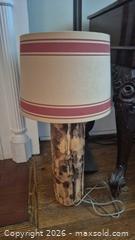 MaxSold Auction: Pair of Rustic-Modern Wood Log Floor and Table Lamps - Toronto (Ontario, Canada) PARTNER MANAGED Estate Sale Online Auction -  Saint Andrews Gardens