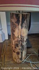 MaxSold Auction: Pair of Rustic-Modern Wood Log Floor and Table Lamps - Toronto (Ontario, Canada) PARTNER MANAGED Estate Sale Online Auction -  Saint Andrews Gardens