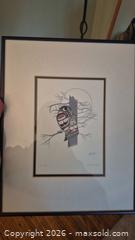 MaxSold Auction: Richard Shorty "Owl Tree" Framed Print - Toronto (Ontario, Canada) PARTNER MANAGED Estate Sale Online Auction -  Saint Andrews Gardens