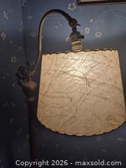 MaxSold Auction: Vintage Metal Floor Lamp with White Shade - Toronto (Ontario, Canada) PARTNER MANAGED Estate Sale Online Auction -  Saint Andrews Gardens