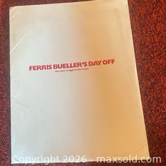 MaxSold Auction: Ferris Bueller's Day Off Poster, Press Kit & Publicity Stills B - Toronto (Ontario, Canada) Moving Online Auction - Somerdale Square