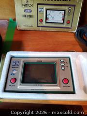 MaxSold Auction: Nintendo Game & Watch - Wide Screen (Popeye, Chef) B - Toronto (Ontario, Canada) Moving Online Auction - Somerdale Square