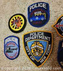 MaxSold Auction: Authentic N.Y.P.D. Patch Lot (6) - East Cocalico Township (Pennsylvania, USA) SELLER MANAGED Estate Sale Online Auction - Stevens Road
