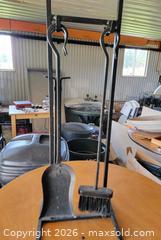 MaxSold Auction: Metal Fireplace Tools & Stand - East Cocalico Township (Pennsylvania, USA) SELLER MANAGED Estate Sale Online Auction - Stevens Road