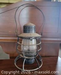 MaxSold Auction: Rare Rayo RR Lantern Metal & Glass 10.5" Tall  - East Cocalico Township (Pennsylvania, USA) SELLER MANAGED Estate Sale Online Auction - Stevens Road