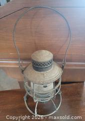 MaxSold Auction: Rare Rayo RR Lantern Metal & Glass 10.5" Tall  - East Cocalico Township (Pennsylvania, USA) SELLER MANAGED Estate Sale Online Auction - Stevens Road