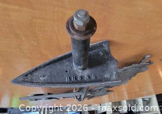MaxSold Auction: Vintage Cast Aluminum Lamp Post Sign - East Cocalico Township (Pennsylvania, USA) SELLER MANAGED Estate Sale Online Auction - Stevens Road