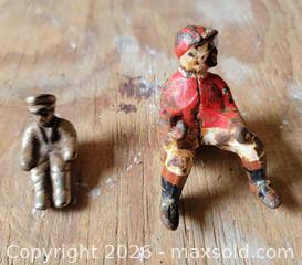 MaxSold Auction: Vintage Cast Iron Horse Jockey & Metal Wagon Driver  - East Cocalico Township (Pennsylvania, USA) SELLER MANAGED Estate Sale Online Auction - Stevens Road