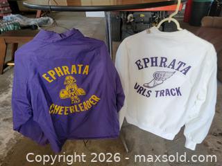 MaxSold Auction: Vintage Ephrata Girls Track & Cheerleading Jackets  - East Cocalico Township (Pennsylvania, USA) SELLER MANAGED Estate Sale Online Auction - Stevens Road