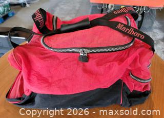 MaxSold Auction: Vintage Marlboro Zippered Duffle Bag - East Cocalico Township (Pennsylvania, USA) SELLER MANAGED Estate Sale Online Auction - Stevens Road